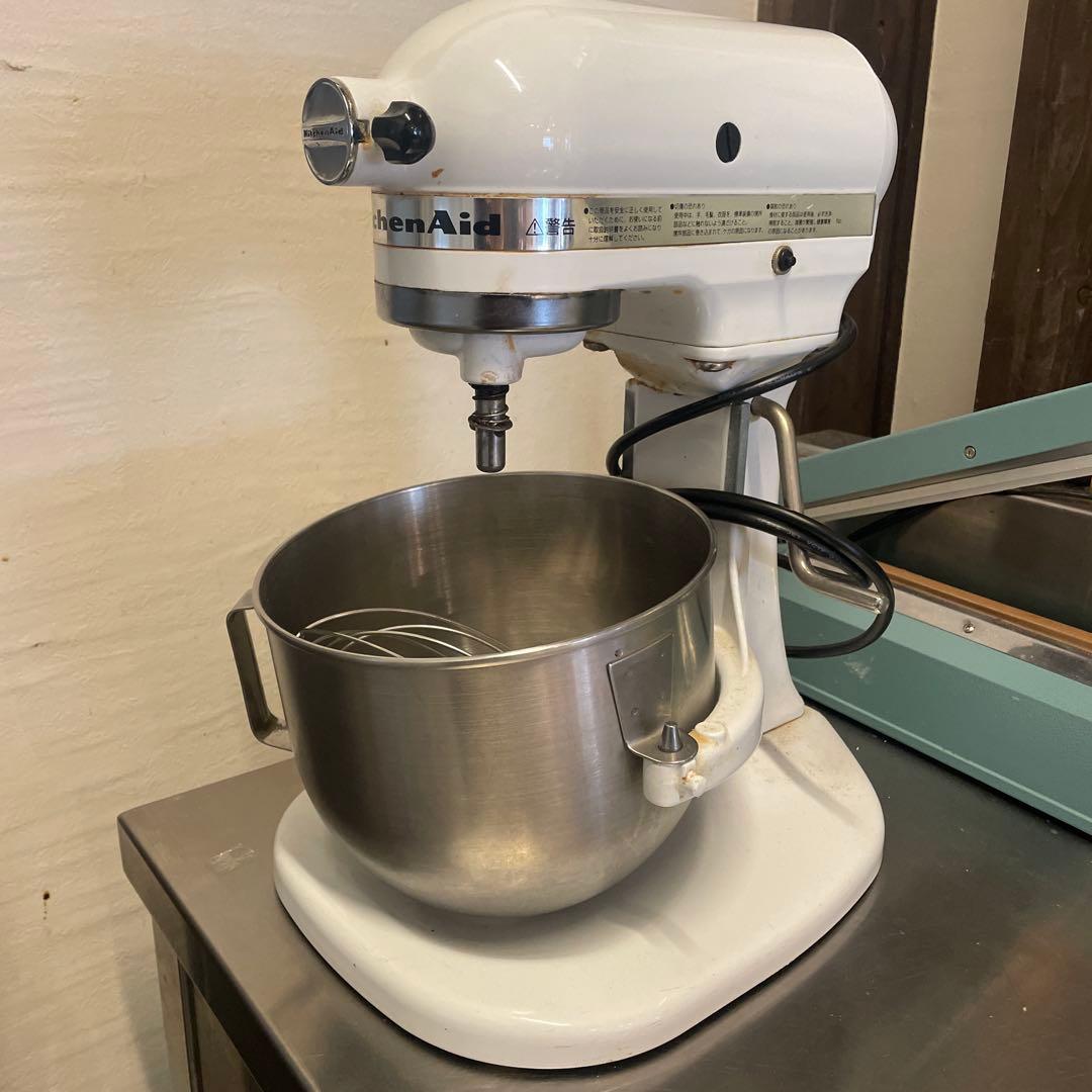 KitchenAid KSM5WH スタンドミキサー ホワイト KSM5WH/キッチンエイドミキサー/新品/送料無料 : キッチンパートナーズ