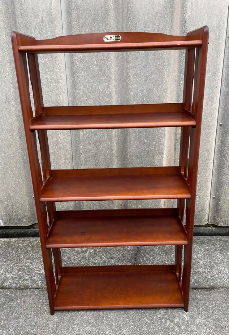 稀少/古道具/昭和レトロ/クレセン/木製/無垢材/本棚/飾り棚/収納棚/店舗什器 1月末で販売終了 無垢古材 キューブボックス 日本製 棚 ラック 本棚