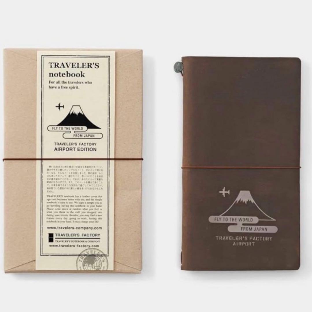 トラベラーズファクトリー 成田空港限定 トラベラーズノート レギュラーサイズ 成田限定トラベラーズノート - 私の心を掴むものたち