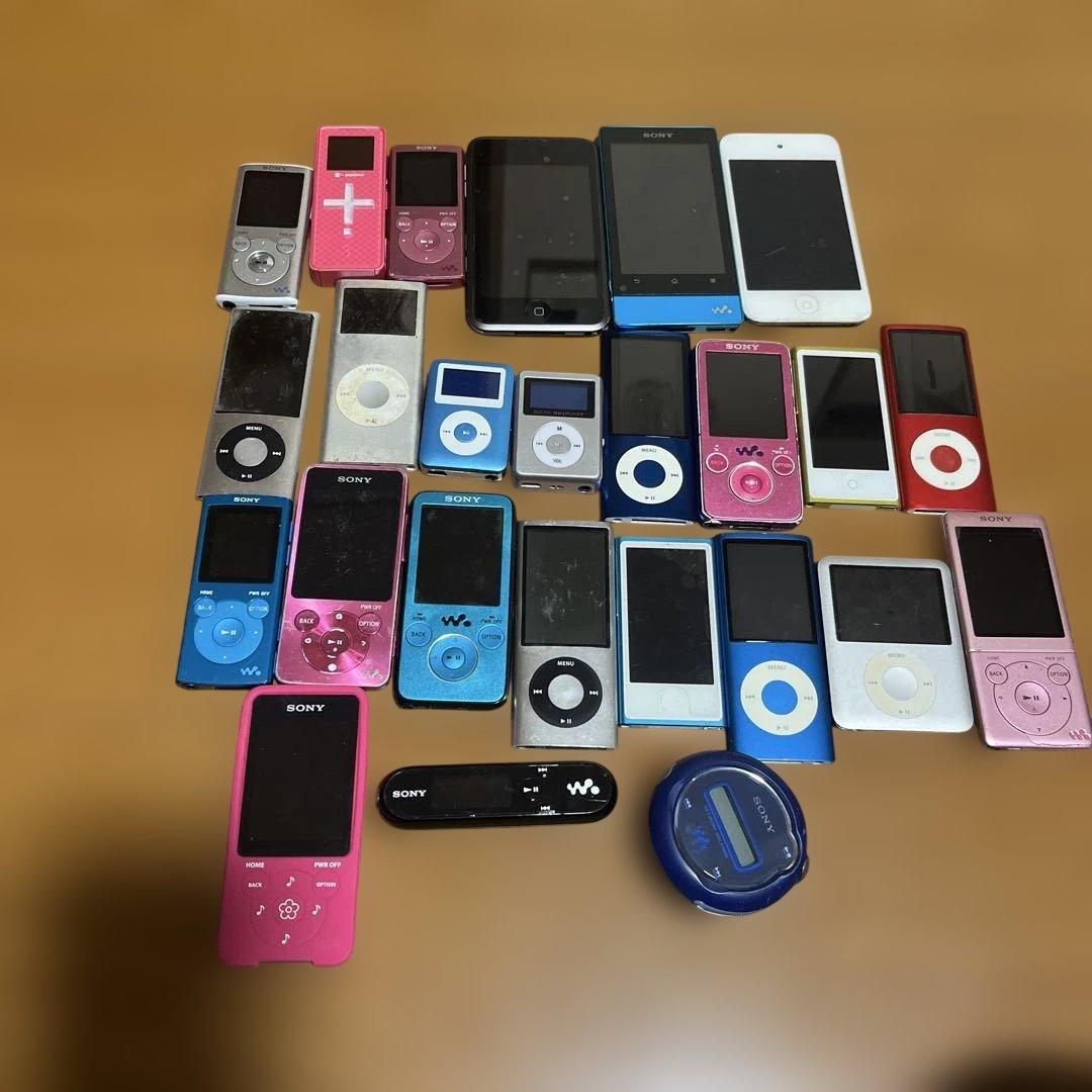 Sony WALKMAN iPodなど25個まとめ売り ジャンク品 SONY ウォークマン iPod ジャンク まとめ売り｜Yahoo!フリマ（旧PayPay