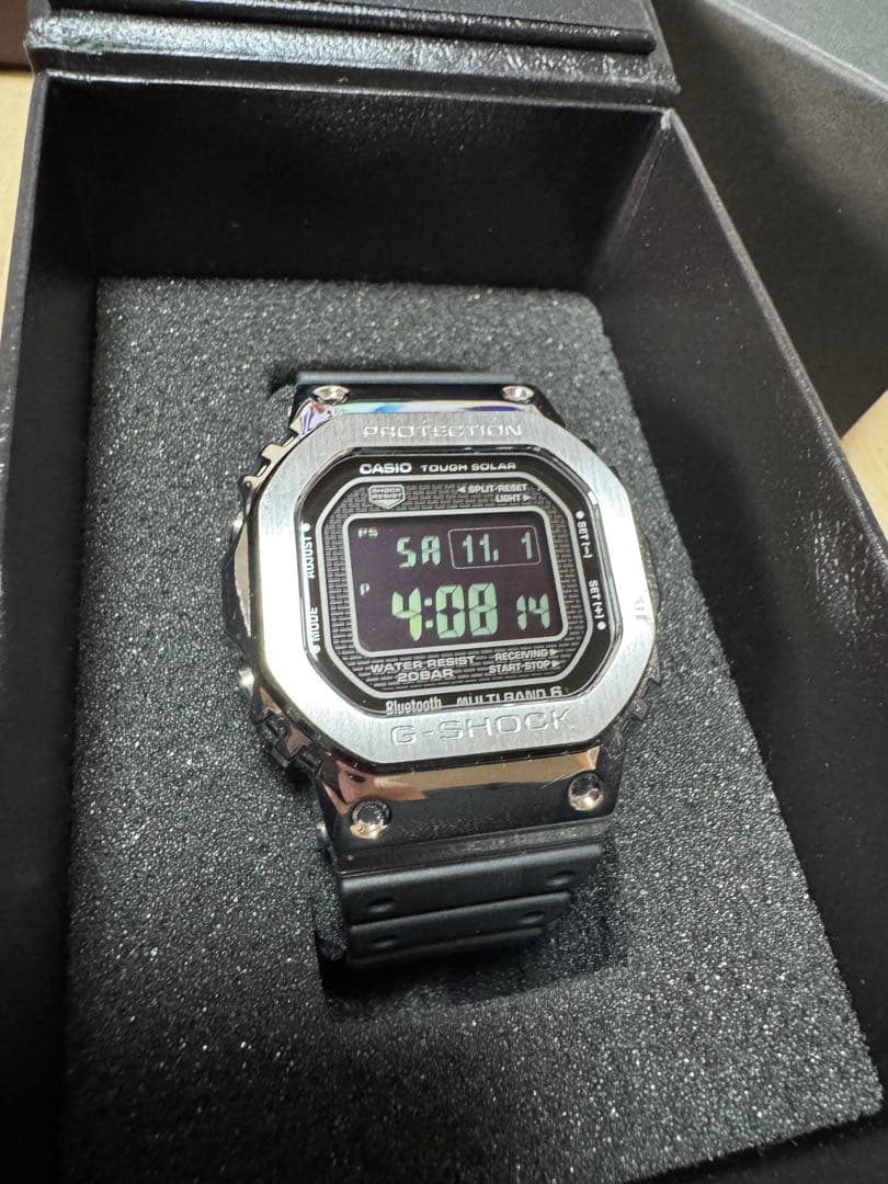 G-SHOCK GMW-B5000-1JF デジタル腕時計 G-SHOCK （保護フィルム付き）（豪華おまけ有） Gショック 電波