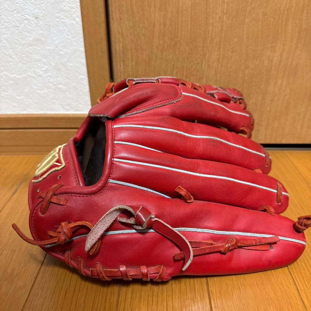 左投げ投手用】Wilson ウィルソン 赤 一般軟式用野球グローブ - メルカリ