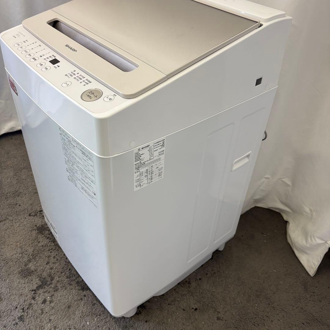 ☆84 洗濯機 SHARP 8キロ 23年製 綺麗 安い 設置無料