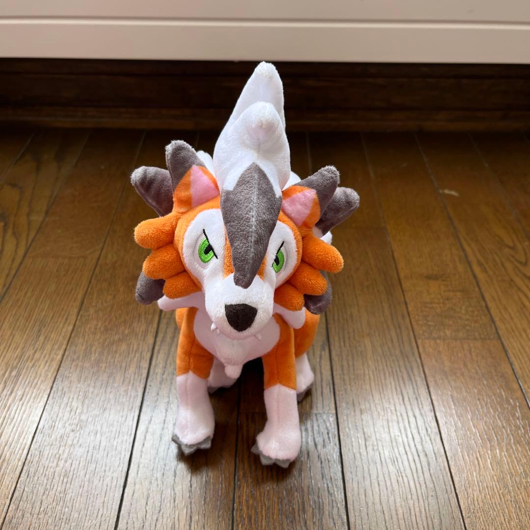 ポケモン ルガルガン たそがれの姿 ぬいぐるみ - メルカリ