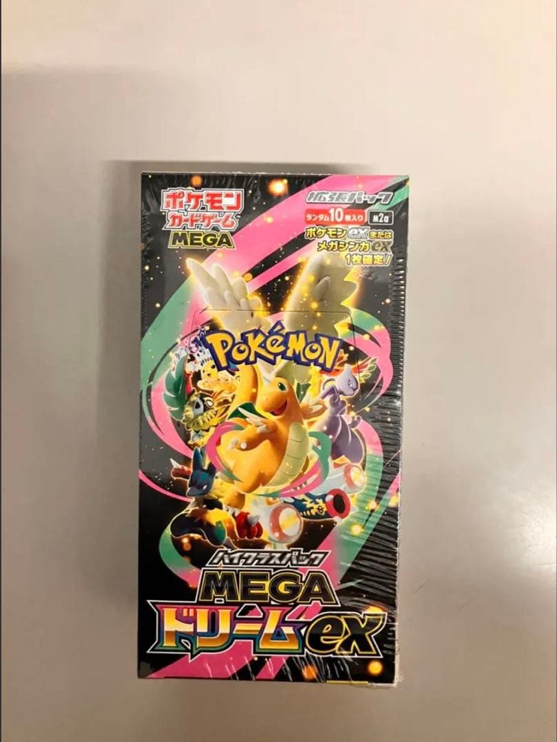 ポケモンカードゲーム MEGA ドリームEX シュリンク付き 1BOX - メルカリ