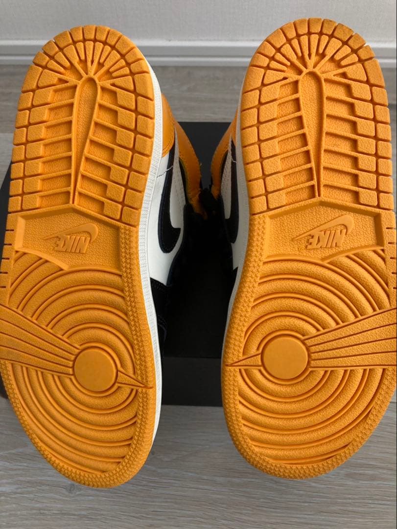 ☆美品★ナイキエアジョーダン1 High OG \"Taxi\" キッズ スニーカー