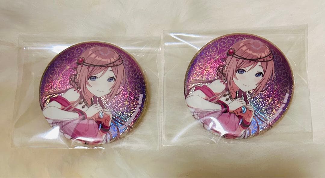 学園アイドルマスター 姫崎莉波 アニメイトカフェ アラビアン 缶バッジ