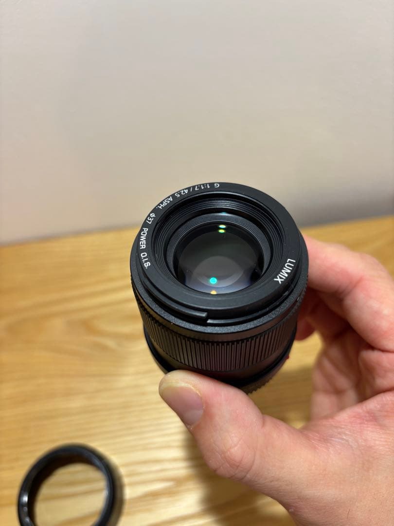 【美品】Panasonic LUMIX G 42.5mm/ F1.7 ASPH.