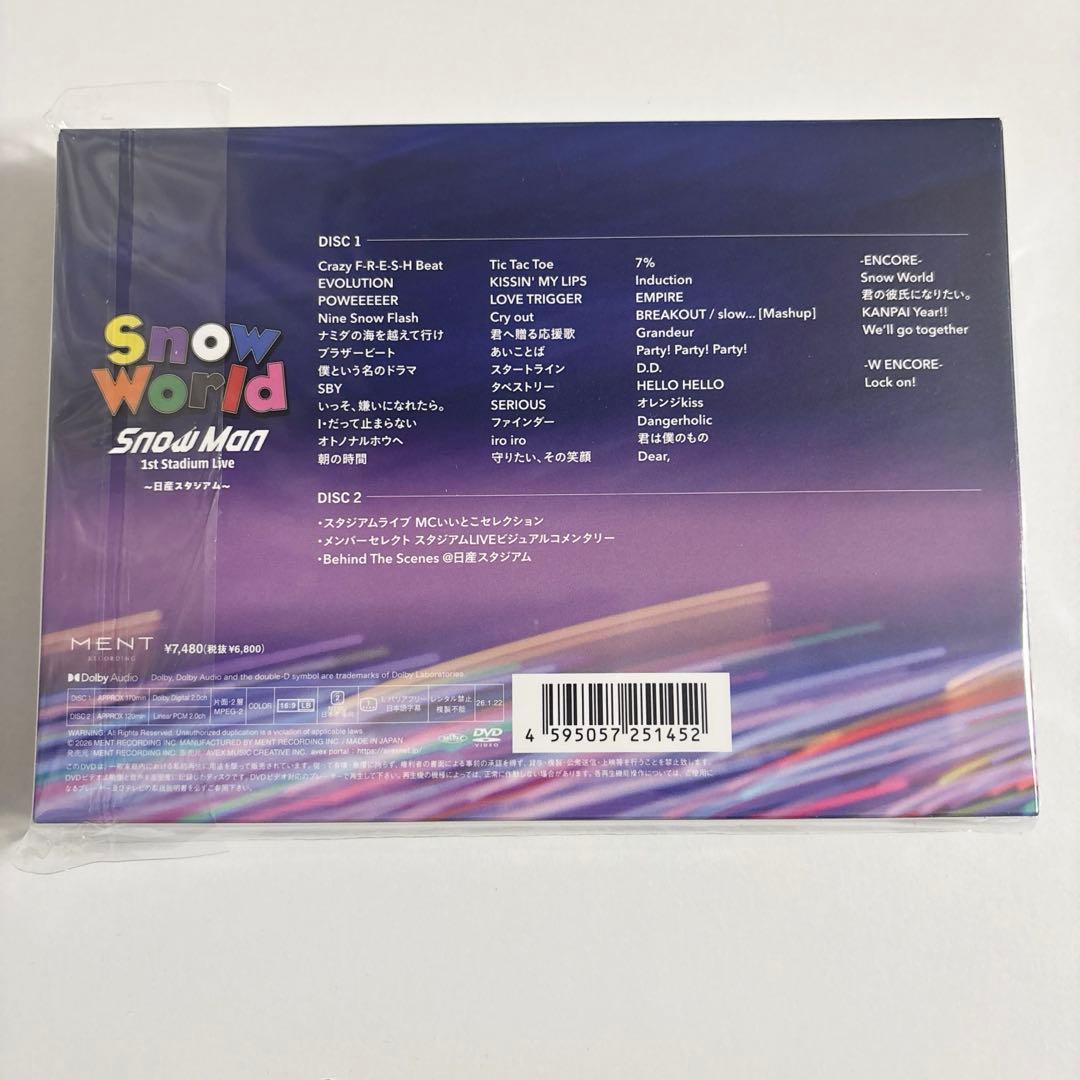 【新品未開封】 Man 日産スタジアムDVDFC盤