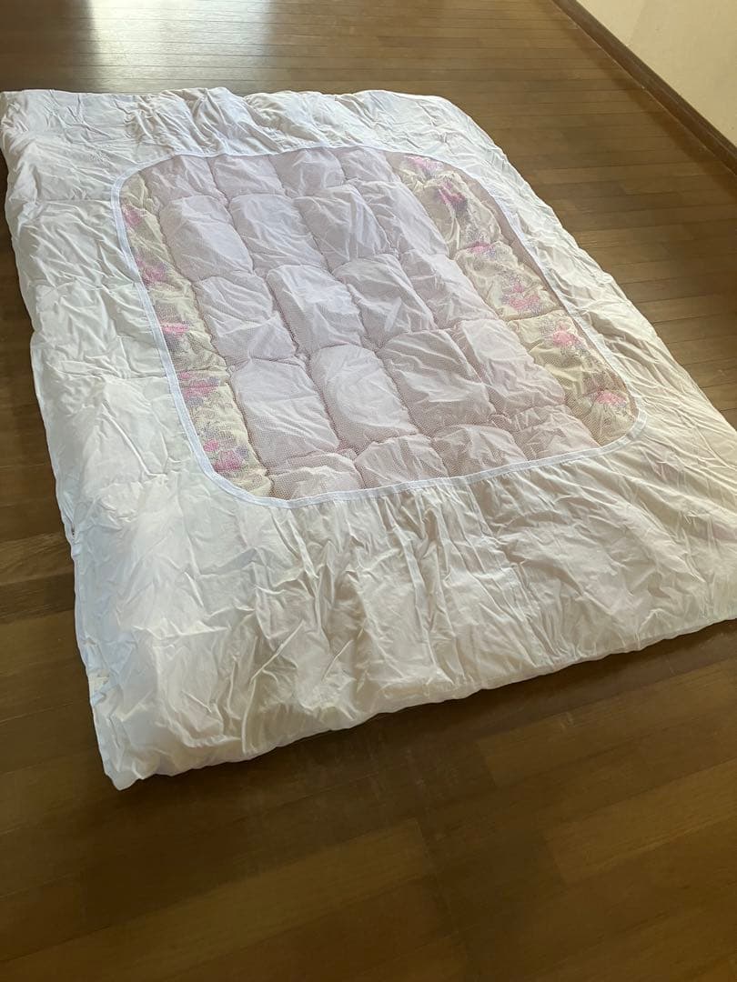 コロネ　羽毛掛ふとん　150㎝×210㎝　シングル 楽天市場】羽毛布団 シングル SL 150×210 立体キルト 選べる羽毛布団