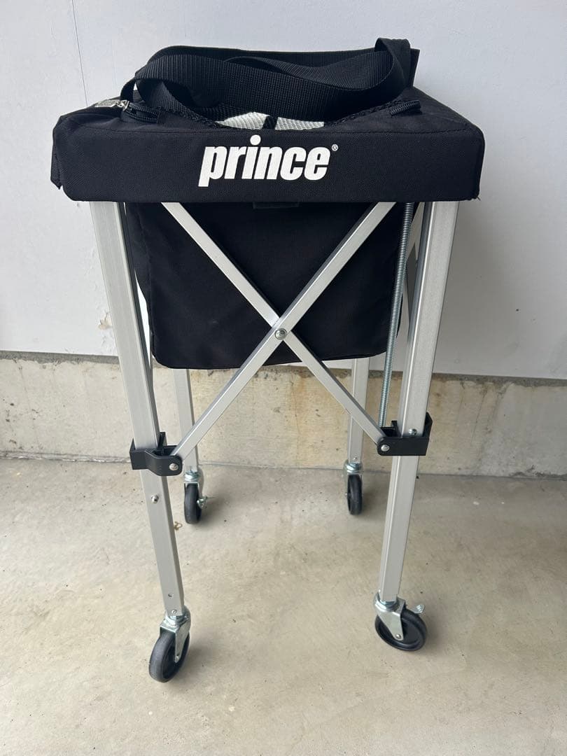 プリンス ボールバスケット コンパクトタイプ キャスター付 楽天市場】プリンス prince テニス ボール バスケット
