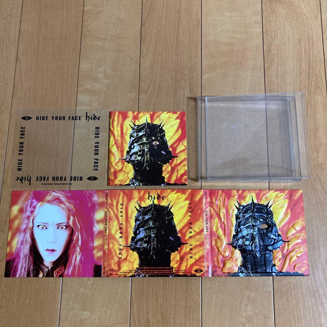 貴重】hide HIDE YOUR FACE CD 初回限定盤‼️ - メルカリ