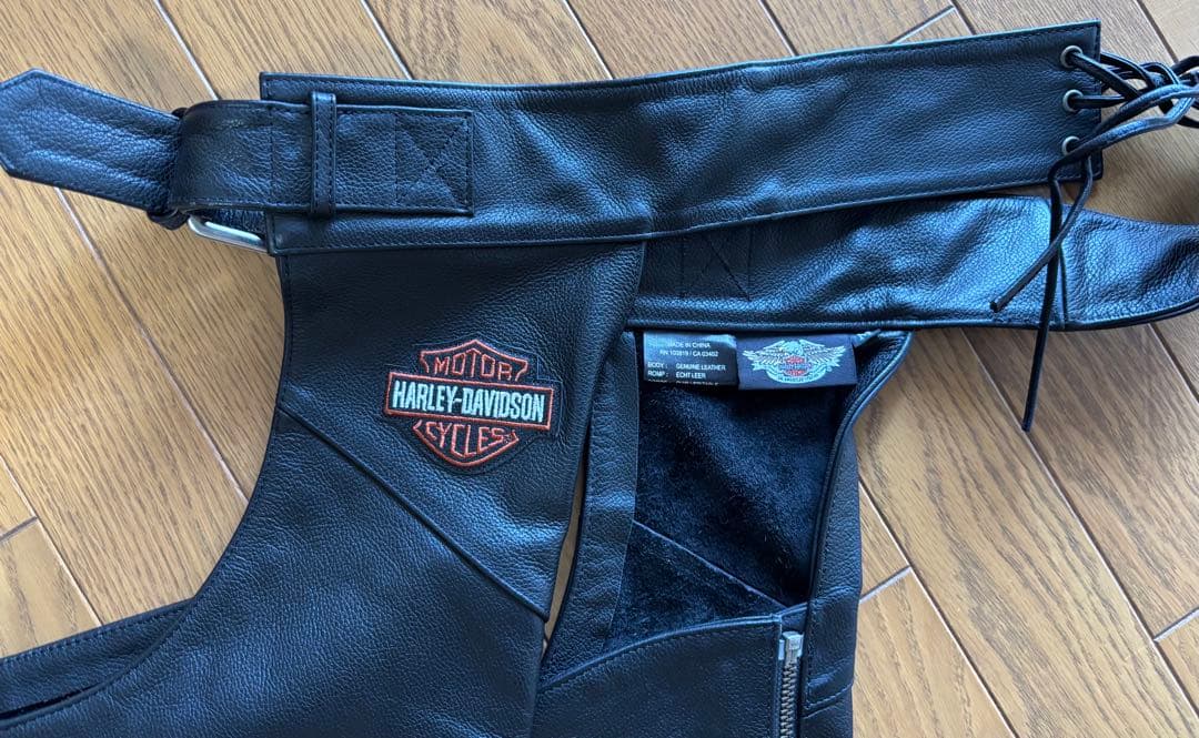 タカさん専用 HARLEY-DAVIDSON レザー チャップス ブラック - メルカリ