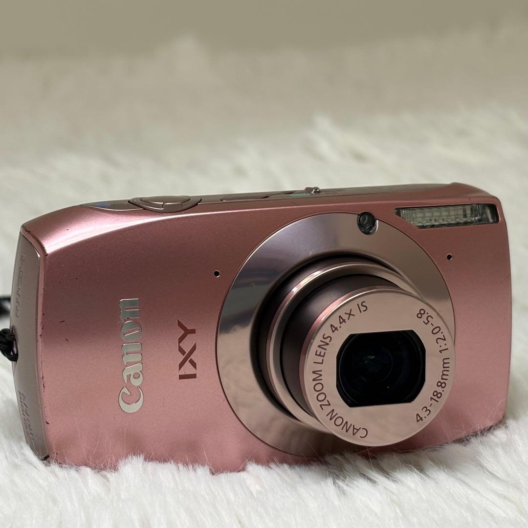 Canon IXY 31S PC1584 充電器 ピンク コンデジ 動作品