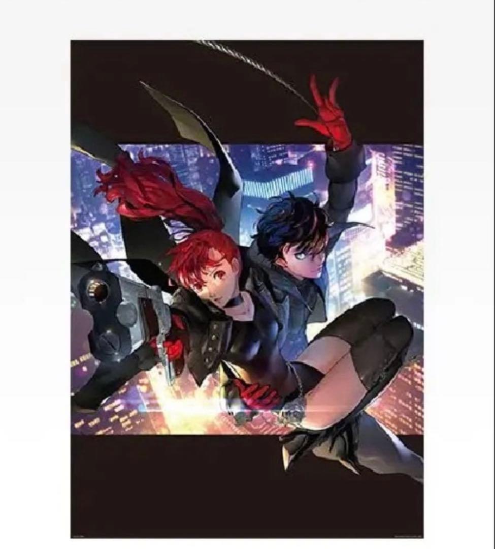 一番くじ ペルソナ5 ザ・ロイヤル D賞 ポスター 主人公 芳澤かすみ