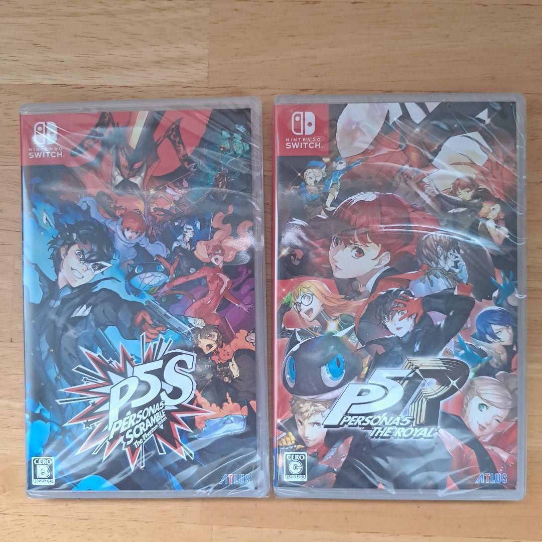 新品未開封 ペルソナ5 スクランブル & ペルソナ5 ザ・ロイヤル ペルソナ』シリーズ最新作『ペルソナ5: The Phantom X』渋谷