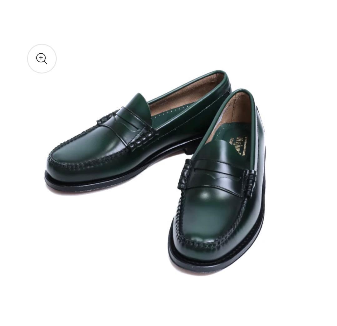 ダークグリーン レザー ローファー ローファー PICCADILLY CORDOVAN
