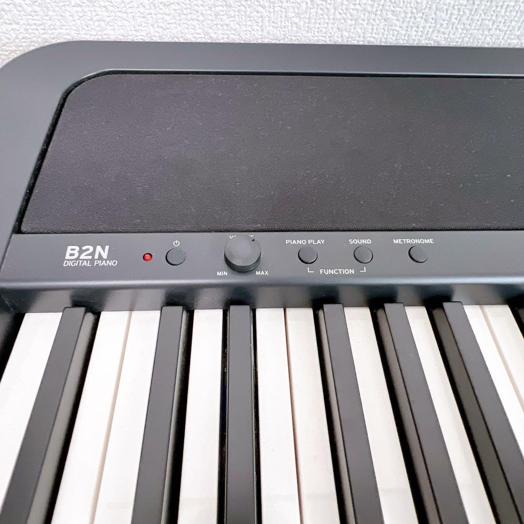 KORG 電子ピアノ B2N 88鍵盤 2020年製 ペダル 電源アダプター付 - メルカリ