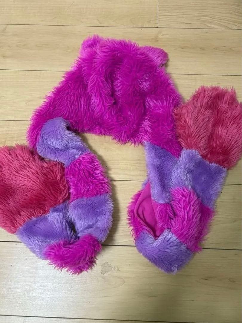 チシャ猫 マフラー ディズニー - メルカリ