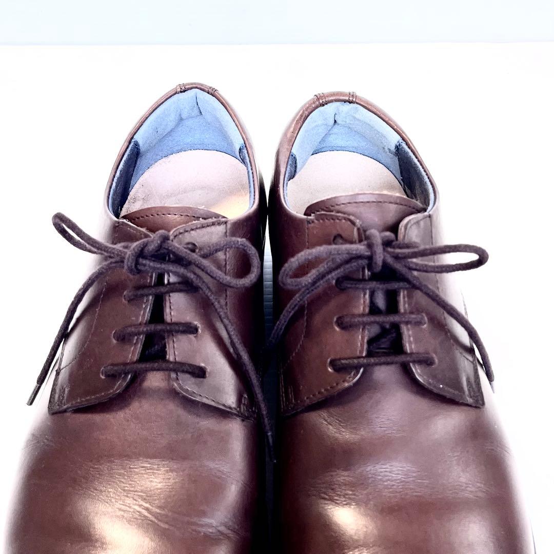 極美品✨ BIRKENSTOCK ダレン プレーントゥ シューズ 26 茶 希少