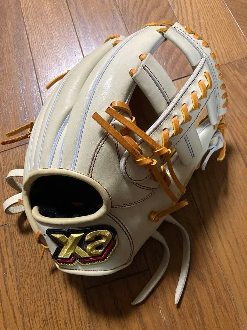 新品グローブ　硬式野球　日本製　ザナックス　内野手用　29センチ　土日限定値下げ 野球 ザナックス 硬式グラブ グローブ 硬式グローブ 一般用 内野手用