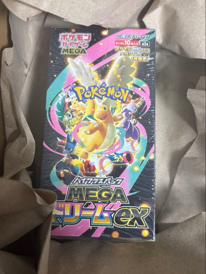 MEGAドリームex BOX 未開封 シュリンク付き - メルカリ