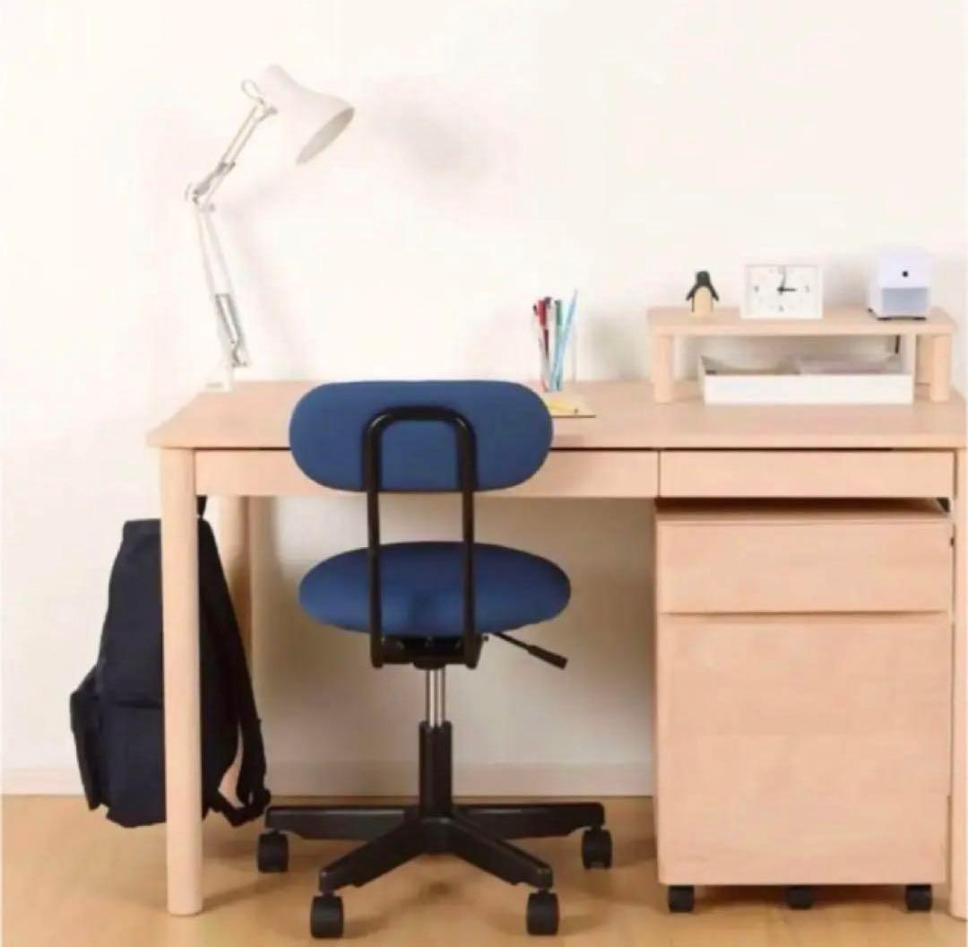 送料込　無印　ワーキングチェア　ガススプリング昇降式・ブルー ワーキングチェア・ガススプリング昇降式・グレー | 無印良品