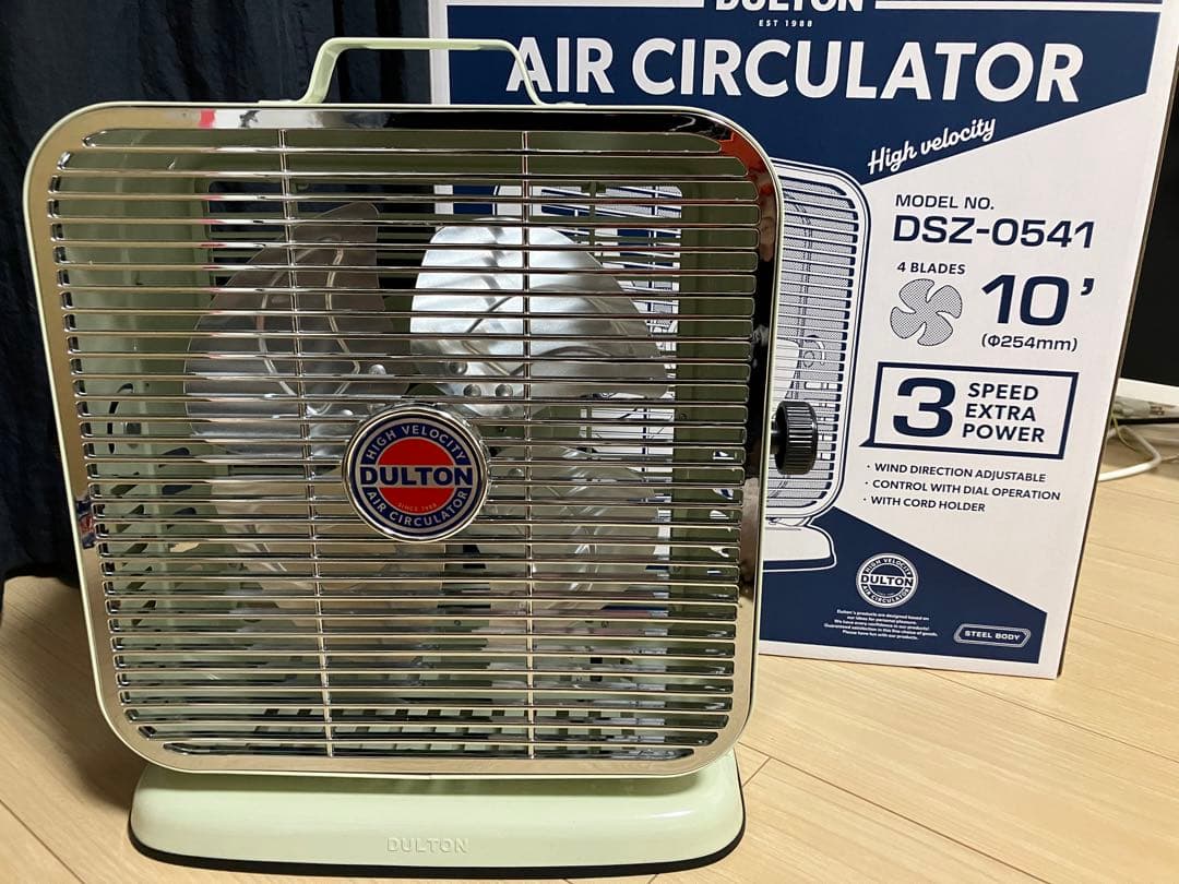 【未使用】DULTON 高風速エアサーキュレーター アイボリー ダルトン DULTON 扇風機 エアー サーキュレーター アイボリー DTN