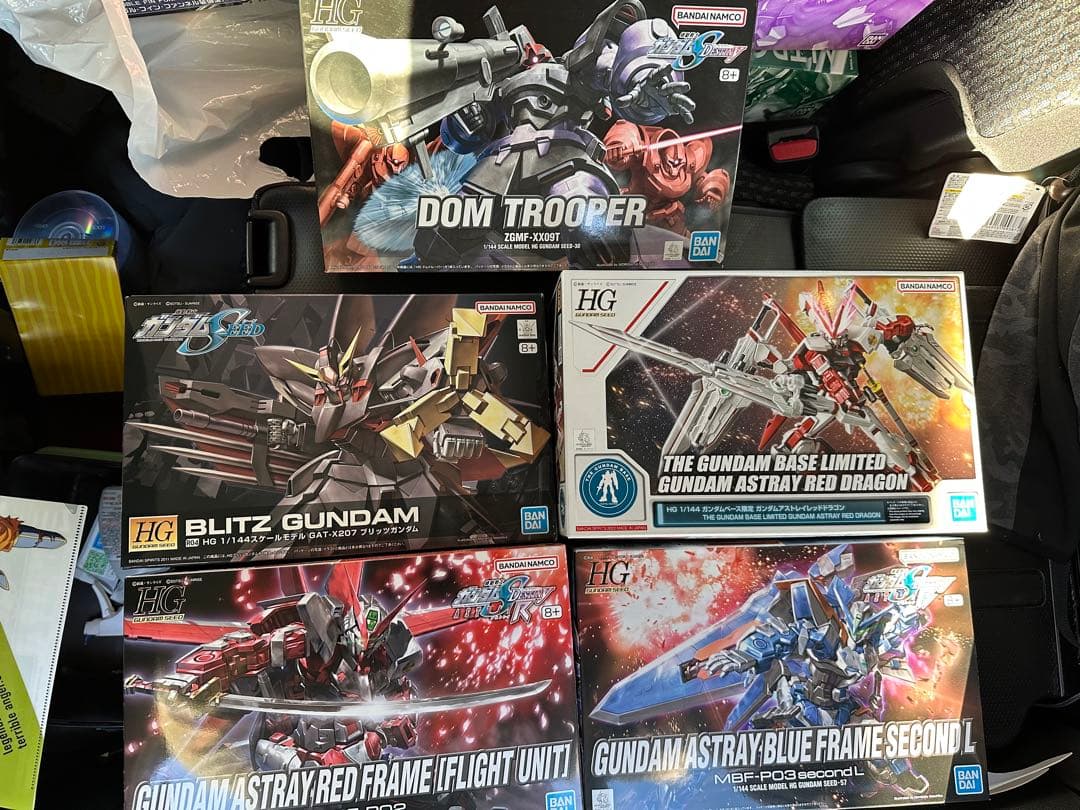 hg SEEDシリーズ未開封　5点セット HGガンダムSEED 5種まとめ売り - メルカリ