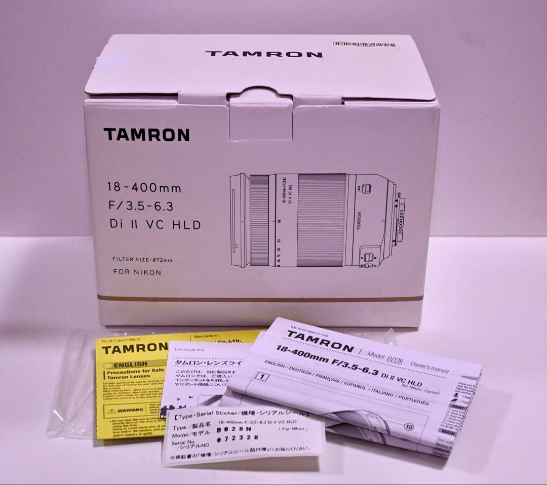 美品 Tamron 18-400mm F3.5-6.3 Di Ⅱ VC HLD