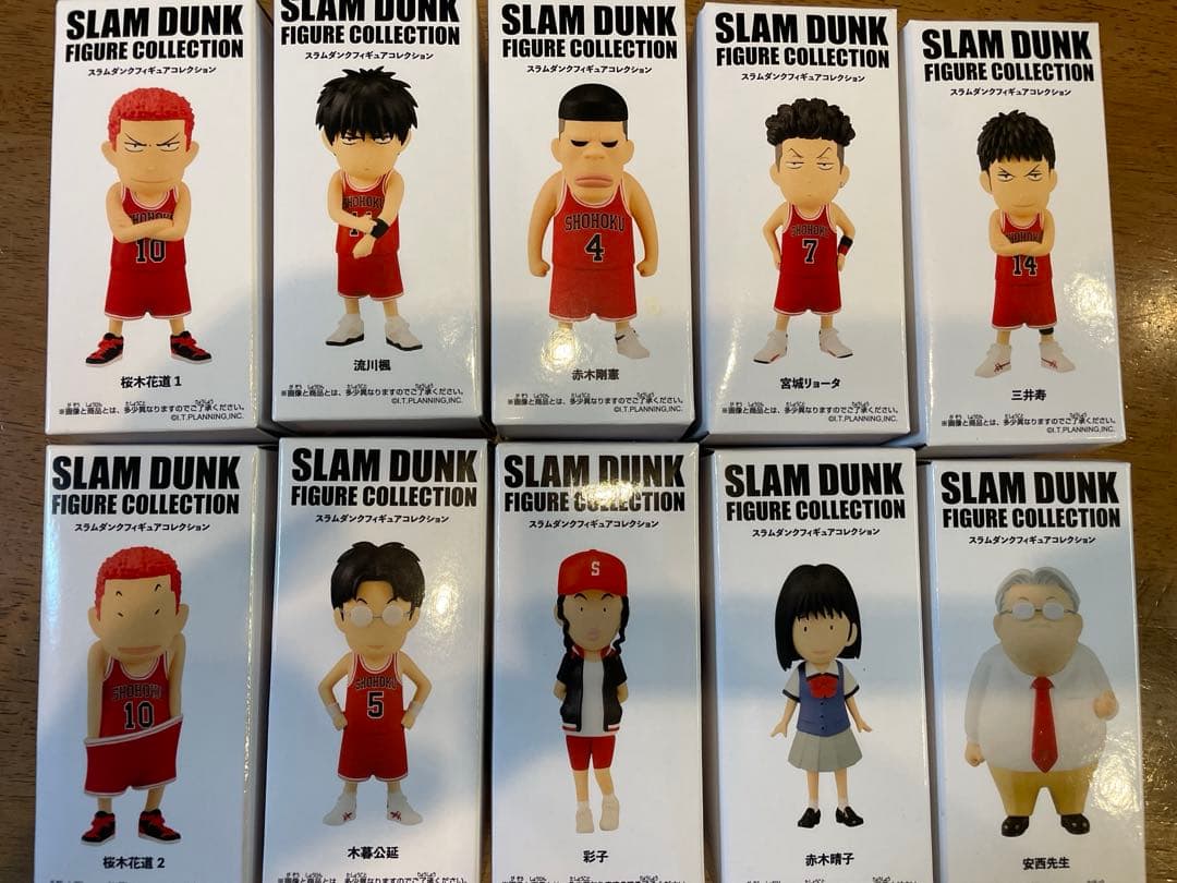 SLAM DUNK スラムダンク フィギュアコレクション 10体セット 未開封 限定版】The spirit collection of Inoue Takehiko [ SLAM DUNK