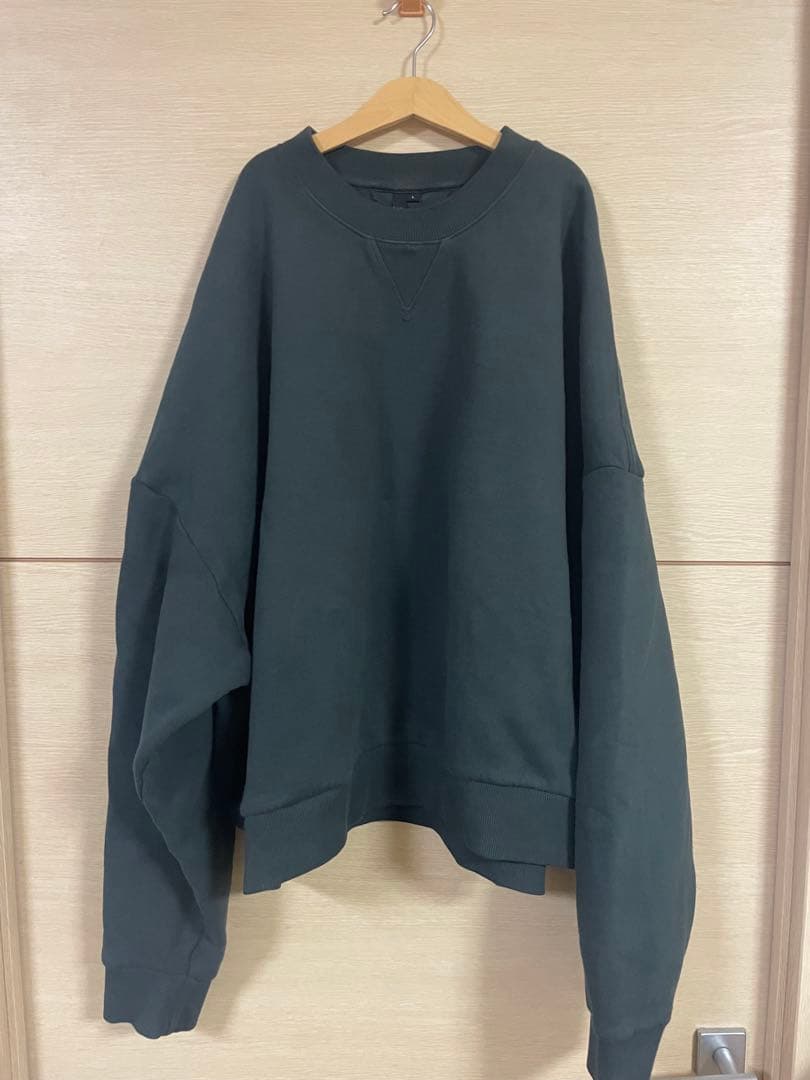 entire studios スウェット box crew Lサイズ