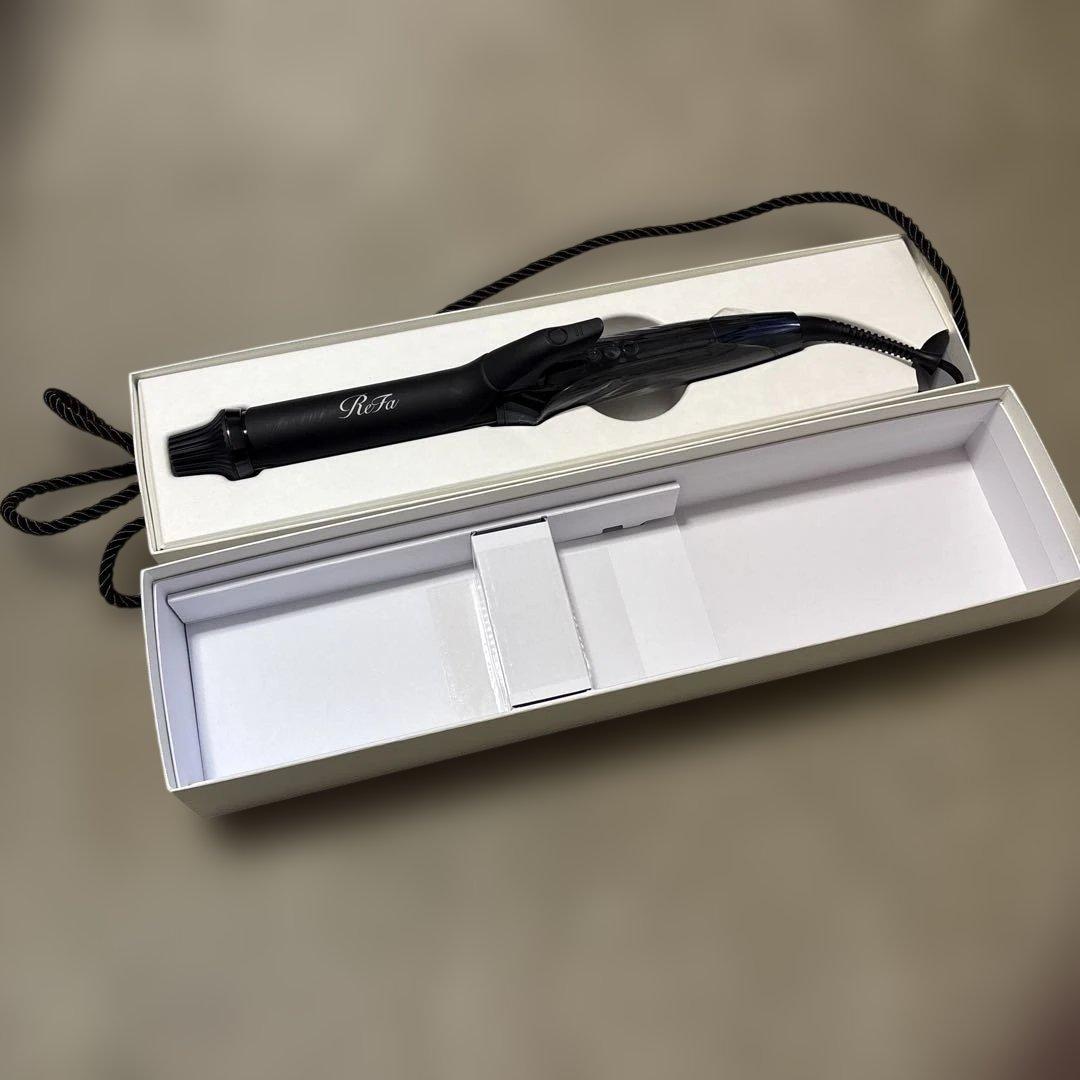 超美品 ReFa カールヘアアイロン ブラック　32mm ReFa BEAUTECH リファ カールアイロン プロ 32mm 38mm 26mm MTG ヘア
