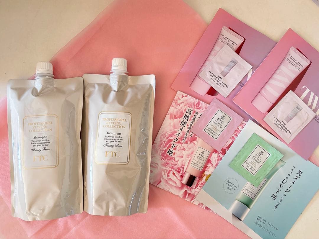 FTCプロフェッショナルスタイリングシャンプー&トリートメントレフィルおまけ付き FTCプロフェッショナル スタイリング シャンプー(レフィル) | FTC