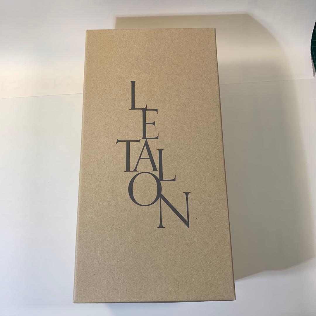 LE TALON ブラック フラットシューズ 25.5cm