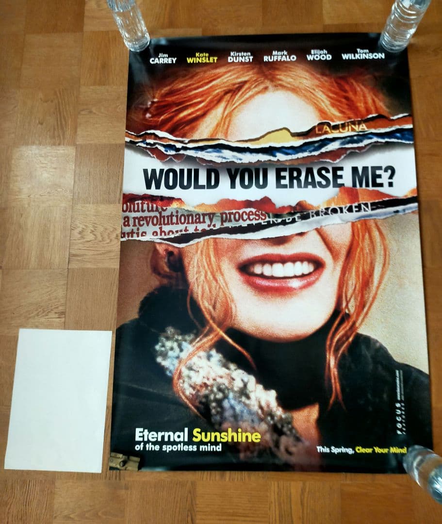 ☆着払限定☆断捨離☆エターナルサンシャイン☆反転両面仕様☆ポスター２枚セット 着払限定☆断捨離☆エターナルサンシャイン☆反転両面仕様☆ポスター2