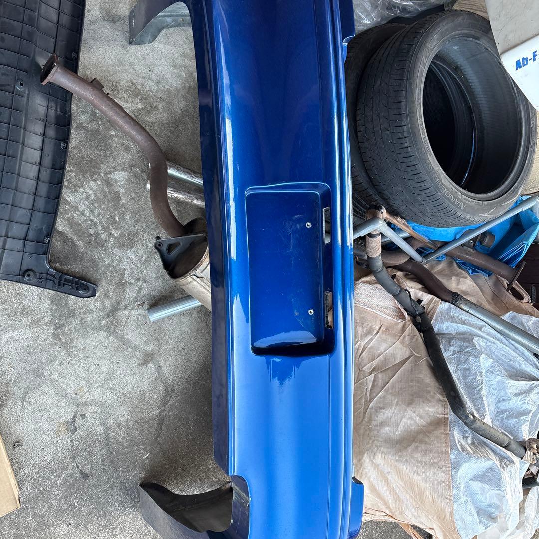 100系マークII 後期リアバンパー マークII JZX100 リアバンパー 前期 後期 エアロ FRP 未塗装 社外品