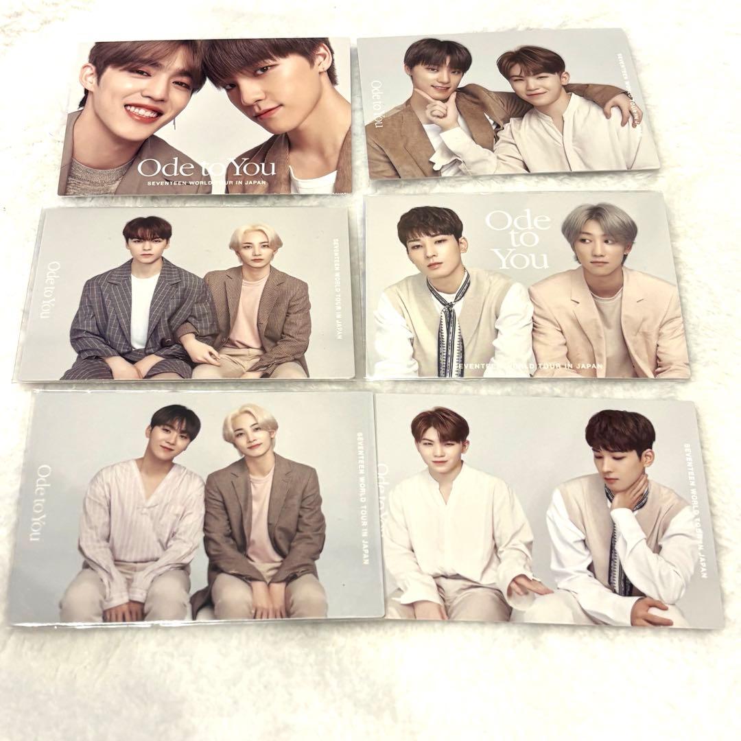 SEVENTEEN Ode to You 日本公演 トレカ ペア 6枚セット - メルカリ