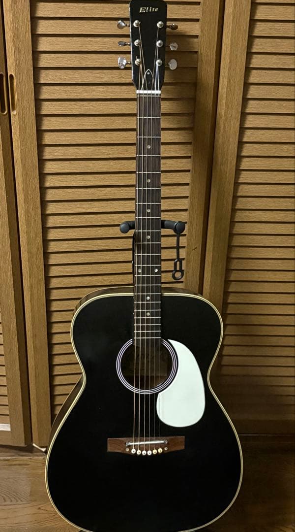 Elite エリート F100 TAKAMINE GAKKI 60年代 Takamine Elite F100 小ぶり薄型アコギ 比較的きれい ペグ分解清掃