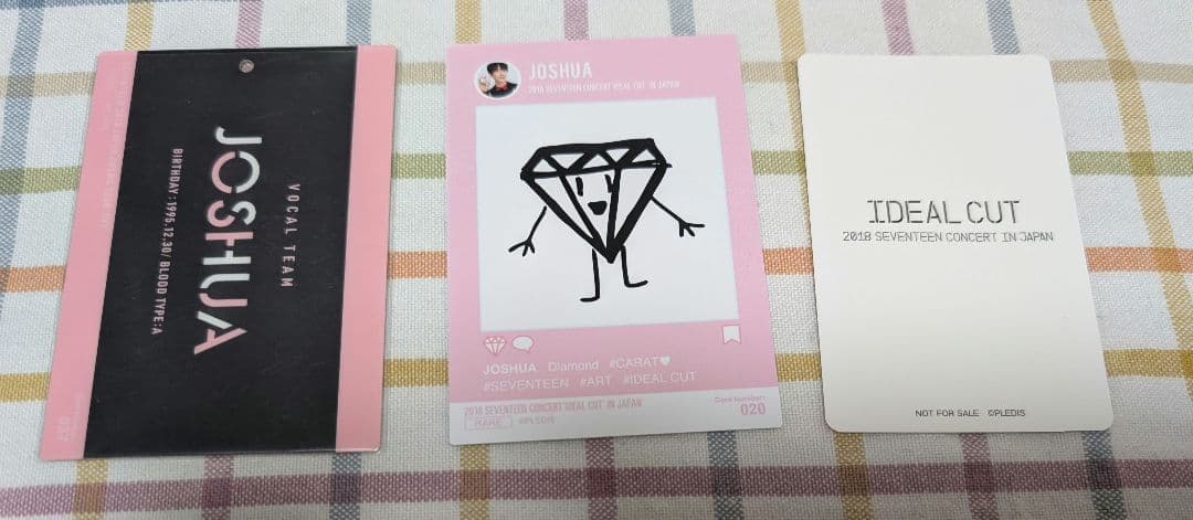 セブチ IDEAL CUT 2018 SVT DVD ジョシュア トレカ - メルカリ