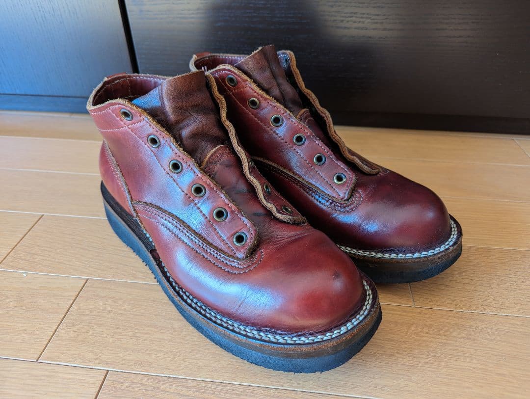 Bakers ブーツ 取り寄せ]SHAKER-52 / ビーガンレザー / 厚底ブーツ【DEMONIA