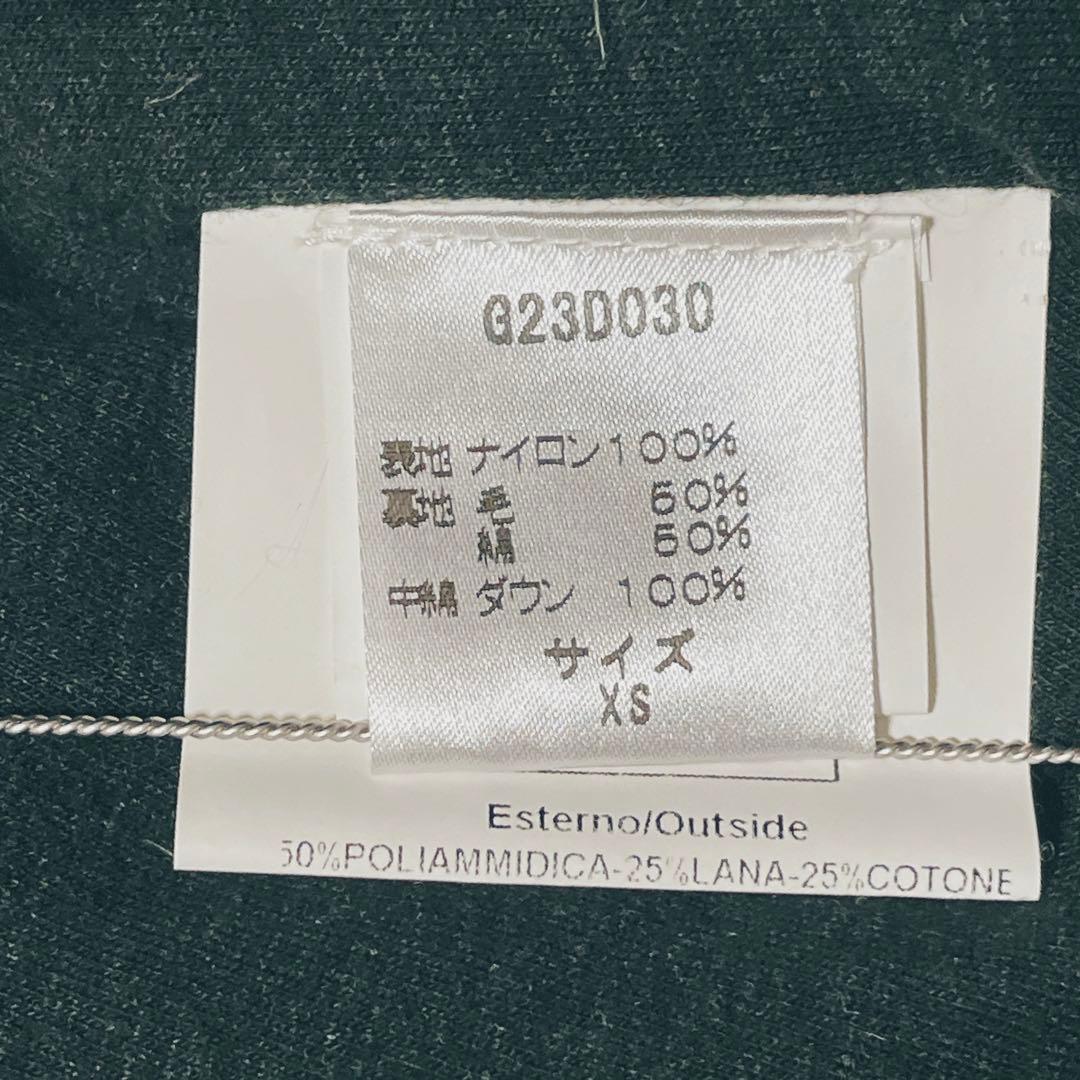 美品☆ゴールデングース ダウンポンチョ ダウンジャケット ネイビー XS