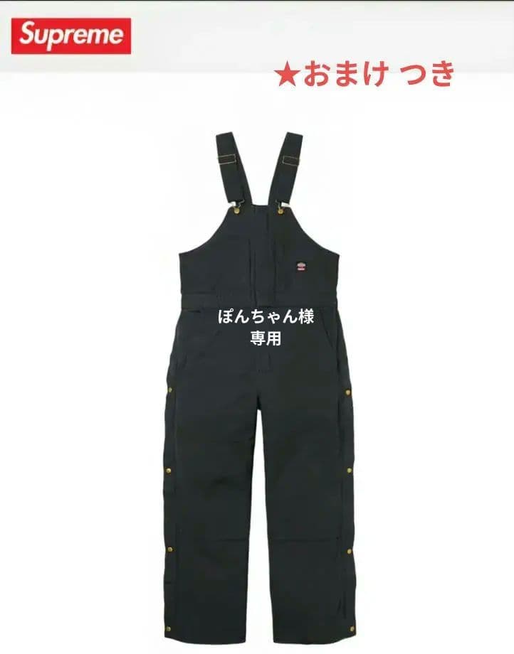 パンツ Supreme Dickies Flannel Lined Overall Supreme Dickies Flannel Lined Overall (FW24) - $198