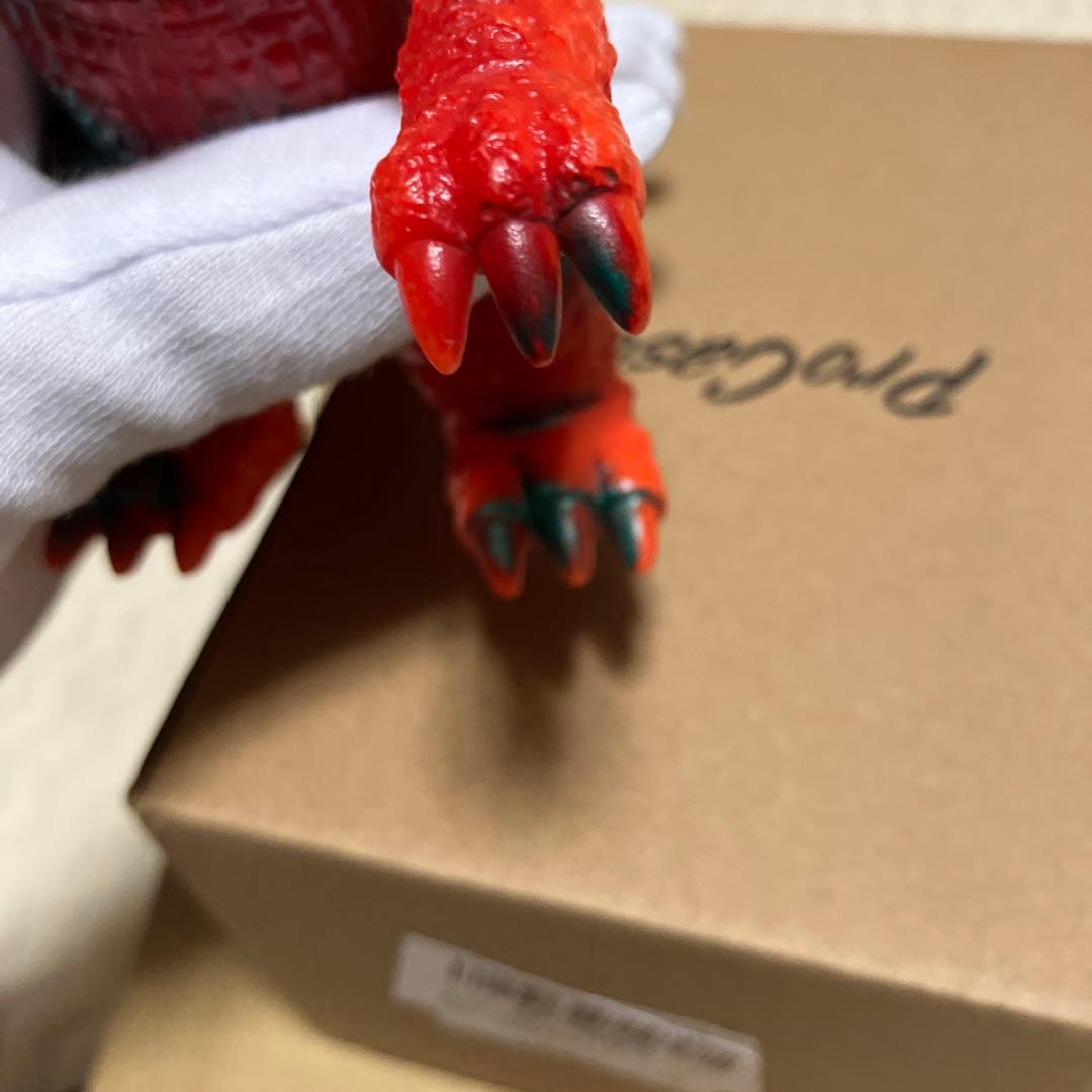 当時物)(ソフビ) ポピー キングザウルスシリーズ バラゴン 特撮 怪獣の