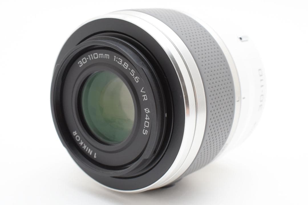 新品級 ニコン 1 30-110mm f3.8-5.6 VR ホワイト M805