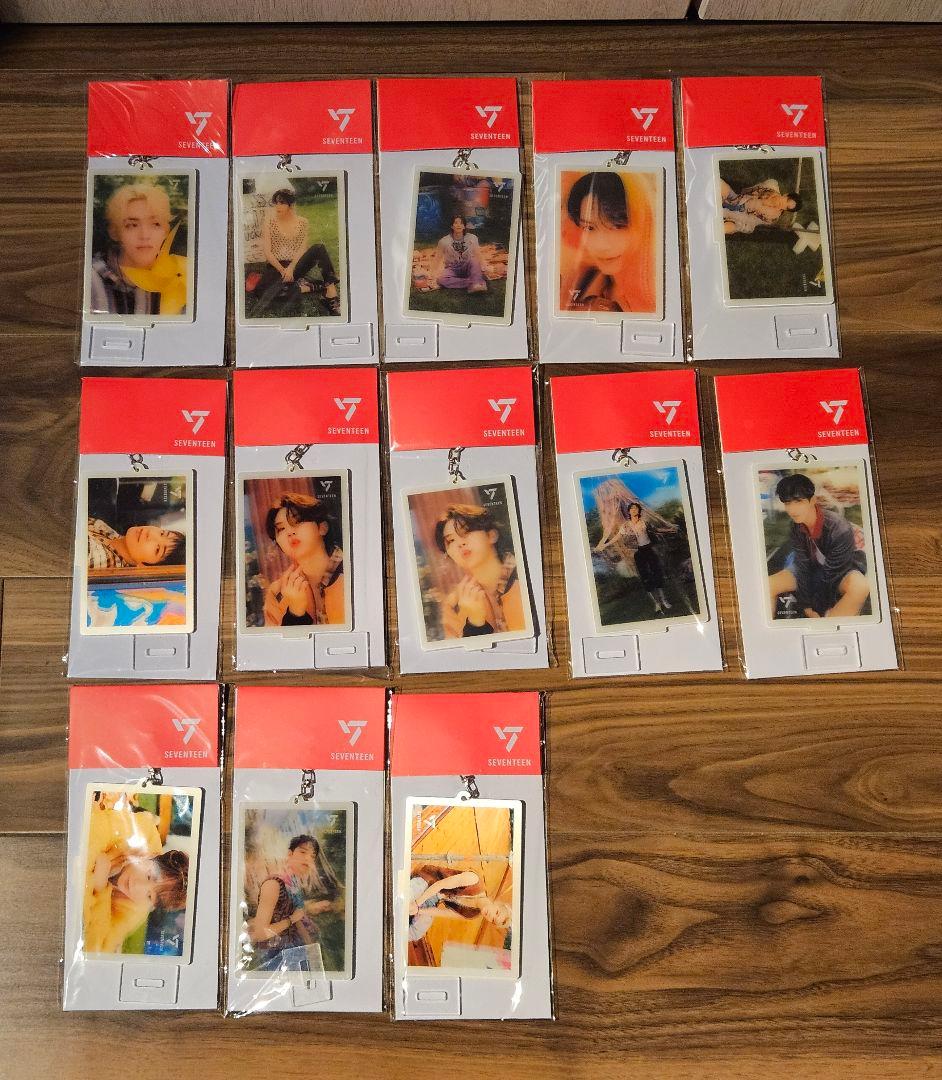 SEVENTEEN レンチキュラー 3Dアクリルキーリング&スタンド アクリルスタンド – FunFanSquare