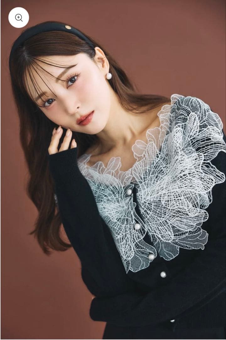 【新品未開封】polaura ポローラ レースフリルカーディガン poláura レースフリルカーディガン – poláura OFFICIAL ONLINE STORE