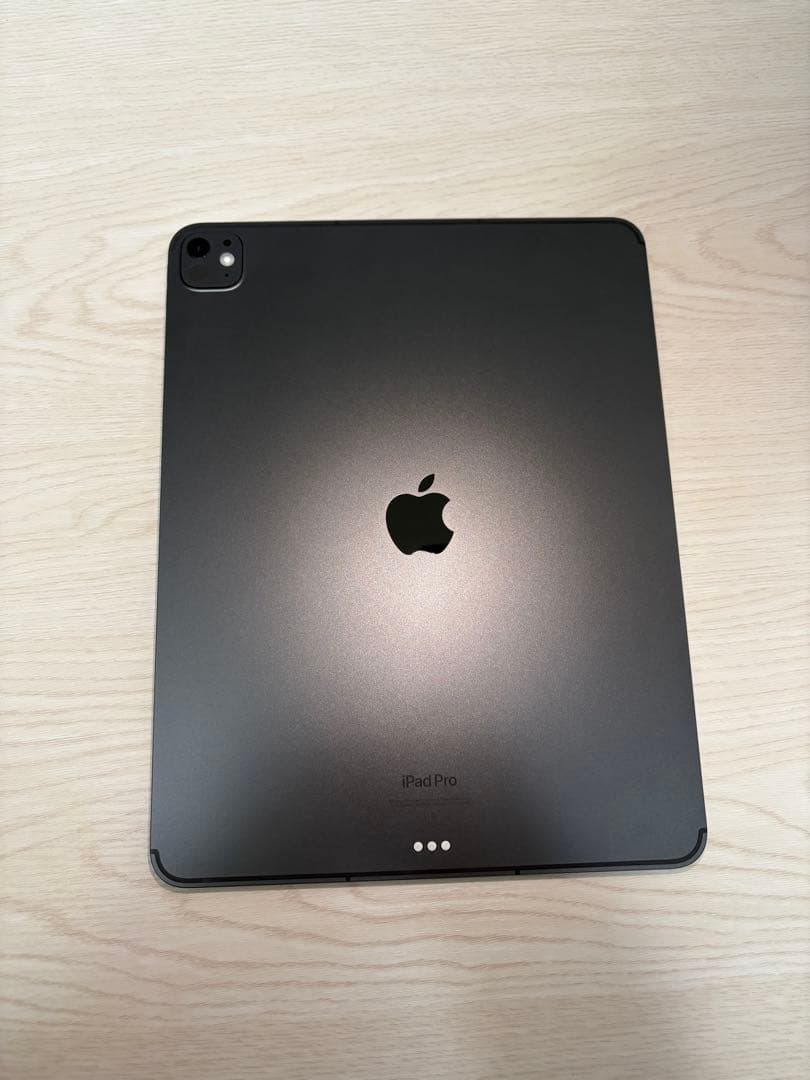 Apple iPad Pro M4 13インチ セルラー　256GB 100% Apple 13-Inch iPad Pro M4 WiFi + Cellular 256GB With Standard