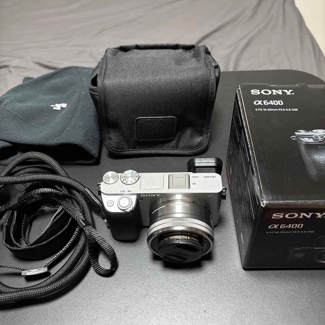 （美品）SONY α6400パワーズームレンズキット レンタル - SONY(ソニー) α6400 ILCE-6400L パワーズームレンズキット