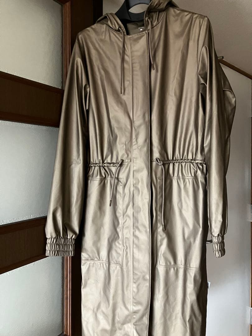 【RAINS】【レインズ】防水フード付きロングコート・オリーブグリーン RAINS ロングコート オリーブグリーン ロングコート 防水 RAINS